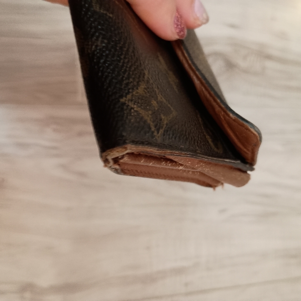 Louis Vuitton Monogram Portefeiulle Sarah LongBifold Wallet Brown - Picture 7 of 13